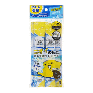 Nước Súc Miệng Okuchi Hương Chanh Mát Lạnh (1 Gói 5 Thanh)