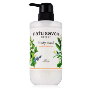 Sữa Tắm Tạo Bọt Làm Mềm Mịn Da Softymo Kosé Natu Savon Hương Hoa Nhài và Táo 500ml