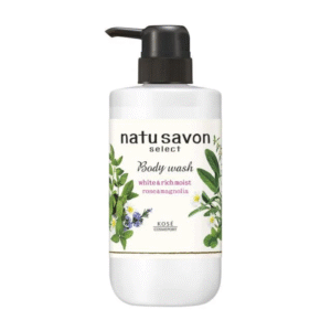Sữa Tắm Tạo Bọt Dưỡng Trắng và Làm Mềm Mịn Da Softymo Kosé Natu Savon Hương Hoa Hồng và Hoa Mộc Lan 500ml