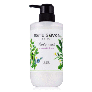 Sữa Tắm Tạo Bọt Làm Mềm Mịn Da Softymo Kosé Natu Savon Hương Hoa Cúc và Lê 500ml
