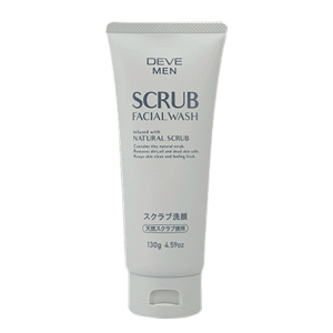 Sữa Rửa Mặt Hạt Scrub Deve Tẩy Da Chết, Sạch Nhờn Cho Nam 130g