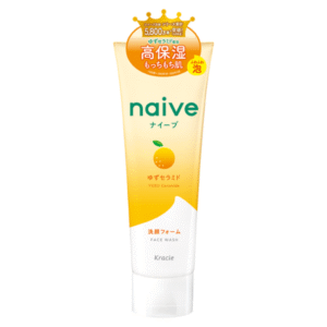 Sữa Rửa Mặt Sáng Da Kracie Naive Chiết Xuất Ceramide từ Yuzu 130g