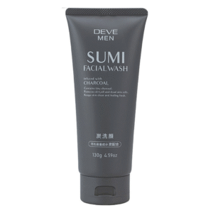 Sữa Rửa Mặt Kumano Deve Men Than Hoạt Tính Cho Nam 130g