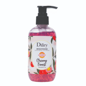 Gel Tắm Dưỡng Da Trắng Sáng Tẩy Tế Bào Chết Diary Brightening Shower Scrub - Hương Cherry Forest 250ml