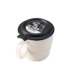 Cốc Uống Nước Có Nắp Màu Trắng 360ml - Inomata
