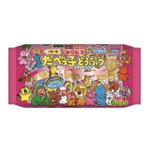 Bánh Quy Hình Thú Vị Bơ Ginbis 120g (6 Gói/Bịch)