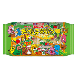 Bánh Quy Hình Thú Vị Rau Củ Ginbis 100g (5 Gói/Bịch)
