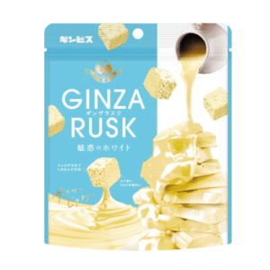 Bánh Quy Phủ Sô Cô La Trắng Ginza Rusk Ginbis 50g