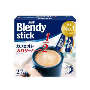 Cà Phê Sữa Hòa Tan Ít Calo Blendy Stick (27 Thanh/Hộp)