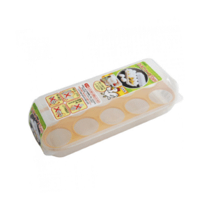 Khay Đựng Trứng 10 Ngăn Có Nắp Đậy - Sanada