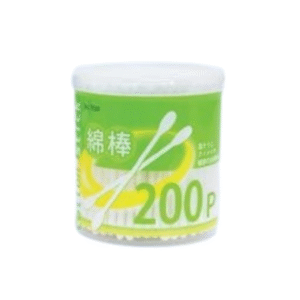 Hộp 200 Tăm Bông Ngoáy Tai Kháng Khuẩn - Mitsuki