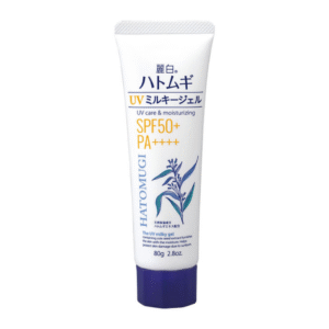 Kem Chống Nắng Hatomugi UV Care & Moisturizing Dưỡng Ẩm, Sáng Da SPF50+ PA++++ 80g