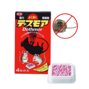 Viên Diệt Chuột Hiệu Quả Dethmor Hộp 4 Vỉ Nhật Bản