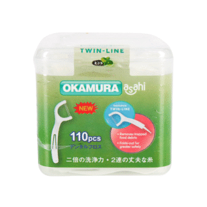 Tăm Chỉ Nha Khoa Okamura - Hộp 110 Cây
