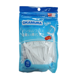 Tăm Chỉ Nha Khoa Okamura 2 Chỉ – 110 Cây / Hộp