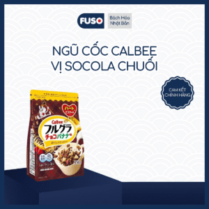 Ngũ Cốc Calbee Vị Socola và Chuối 550g
