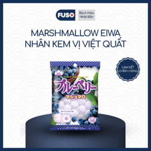 Kẹo Marshmallow Eiwa Vị Việt Quất 65g