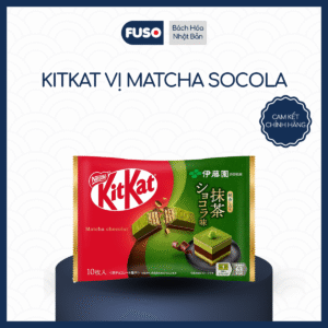 Bánh Kitkat Vị Matcha Socola (10 Thanh/Gói)
