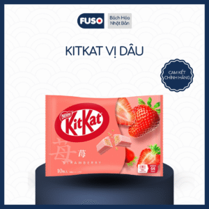 Bánh Kitkat Vị Dâu (10 Thanh/Gói)